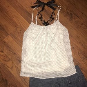 Cami top polka dot The Limited